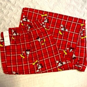 Men’s Mickey Mouse cotton ,elastic waist band PJs